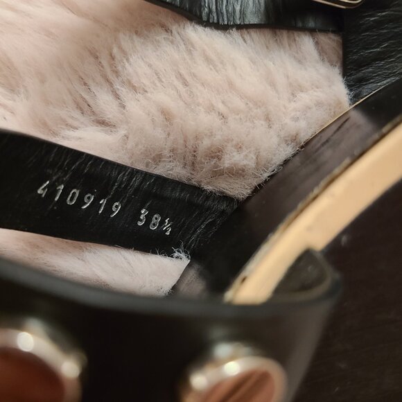 Balenciaga Black Sandals with Studs Size 8 - Picture 4 of 6